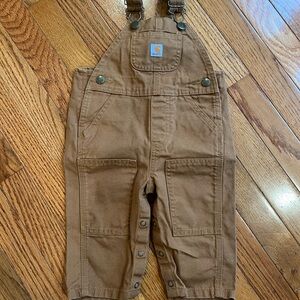 NWOT Carhartt Tan Kids Overalls